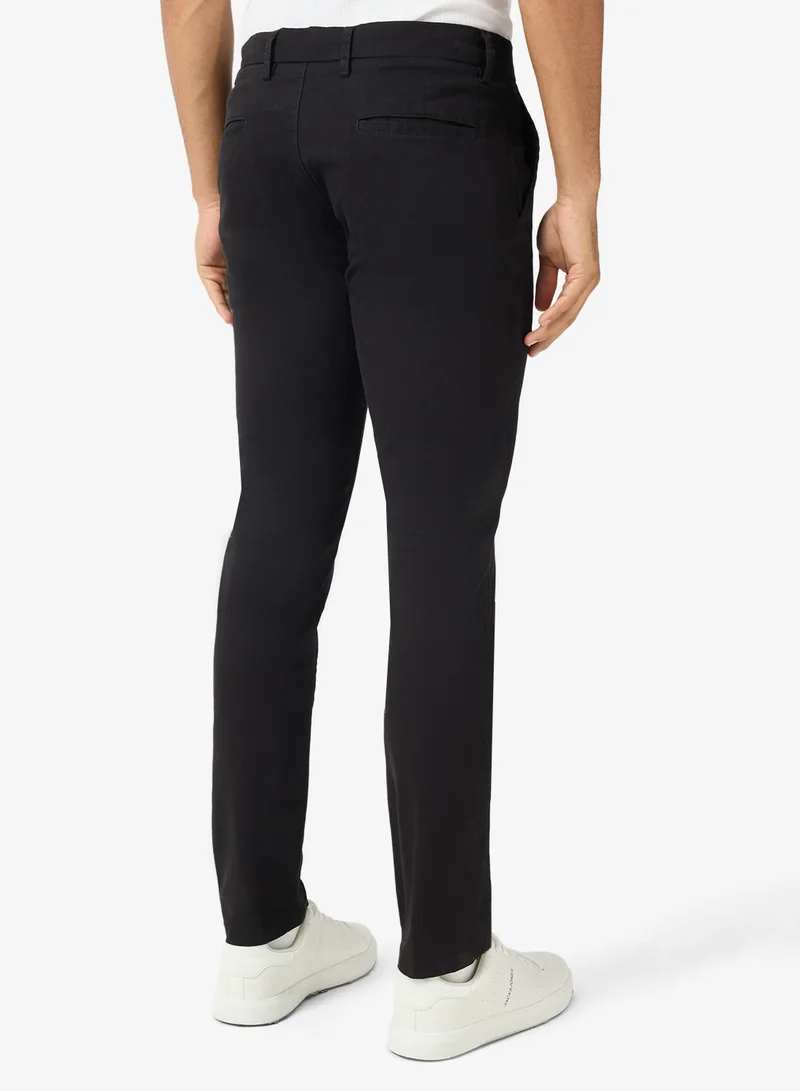 Robert Wood  Tapered Fit Smart Chinos for Men | Best Price UAE